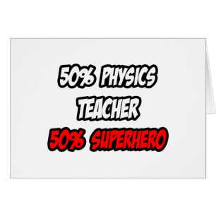 Demi-professeur de physique...Demi-superhéros