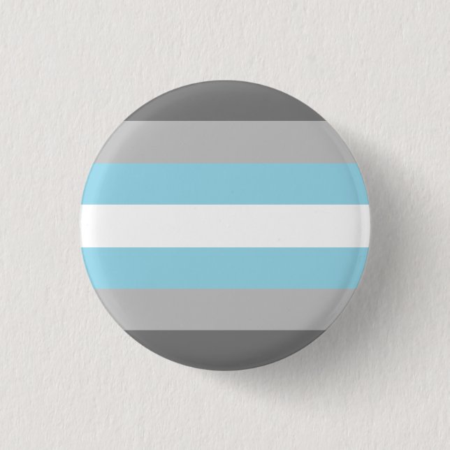 Demiboy-Pride-Abzeichen Button (Vorderseite)