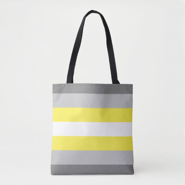 Demigender Pride Flag Tasche (Vorderseite)