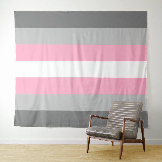 Demigirl Flag Extra groß Wandteppich (Beispiel (Horizontal))