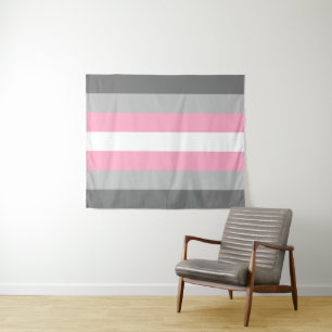 Demigirl-Flagge 127 x 152 cm Wandteppich
