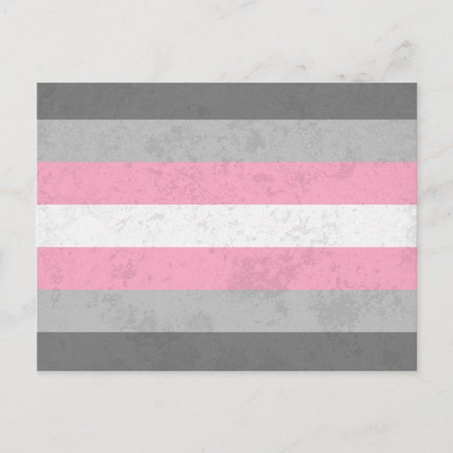 Demigirl Postkarte (Vorderseite)