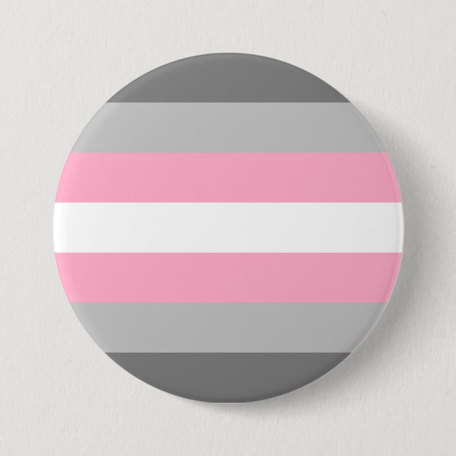 Demigirl Pride Flag Button (Vorderseite)