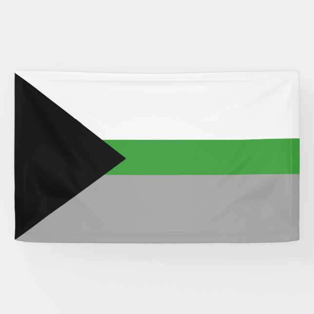 Demiromantischer Stolz Banner (Horizontal)