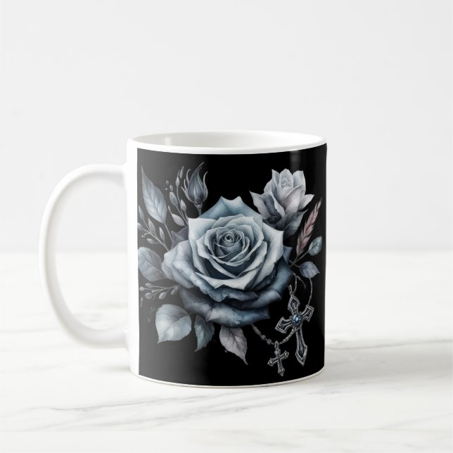 Demise Darling Blue Rose Tasse (Links)