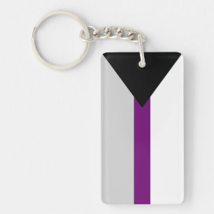 Demisexual Flag Sexualität Symbol Geschlechtsident Schlüsselanhänger