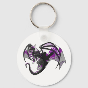 Demisexual Pride Dragon Schlüsselanhänger