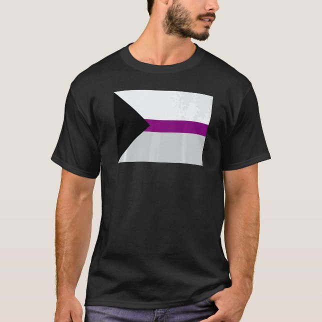 Demisexual Pride Flag national pride T-Shirt (Vorderseite)