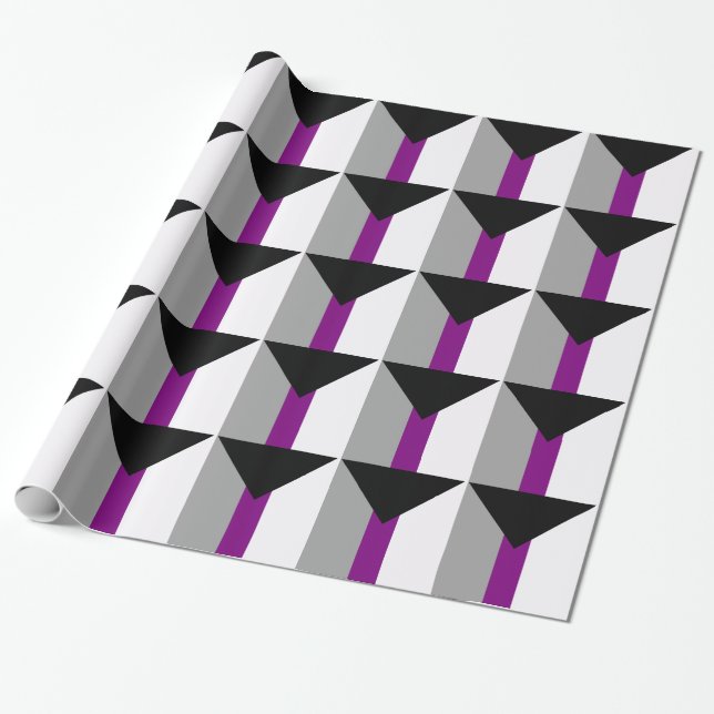DEMISEXUAL PRIDE GESCHENKPAPIER (Ungerollt)