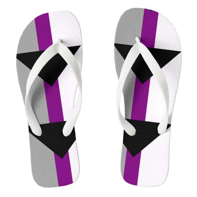 Demisexual Stolz Flip Flops (Fußbett)