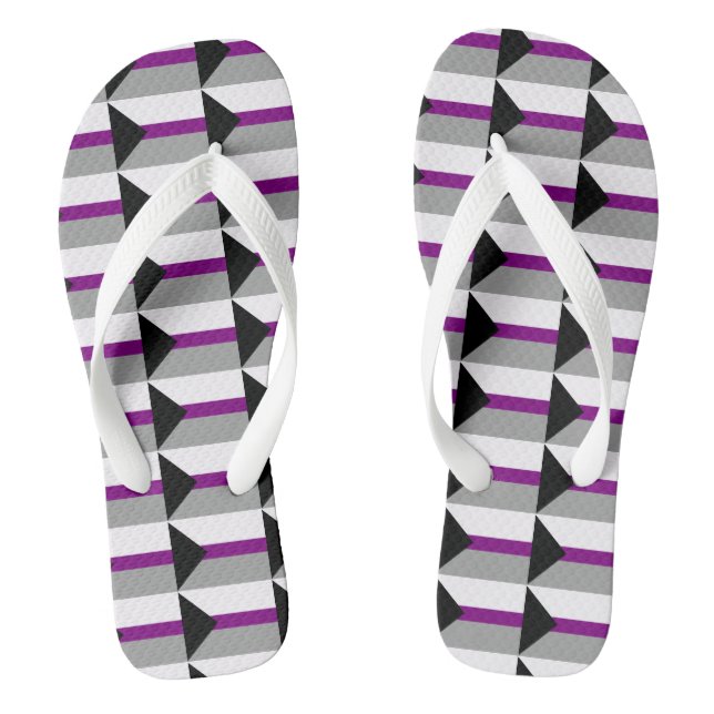 Demisexual Stolz Flip Flops (Fußbett)