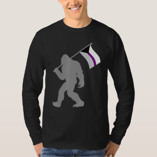 Demisexualität: Flag-Monster auf Demisexual T-Shirt