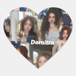 Demitra Kalogeras Collage Sticker
