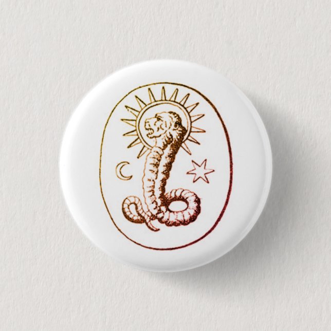 Demiursymbol Button (Vorderseite)