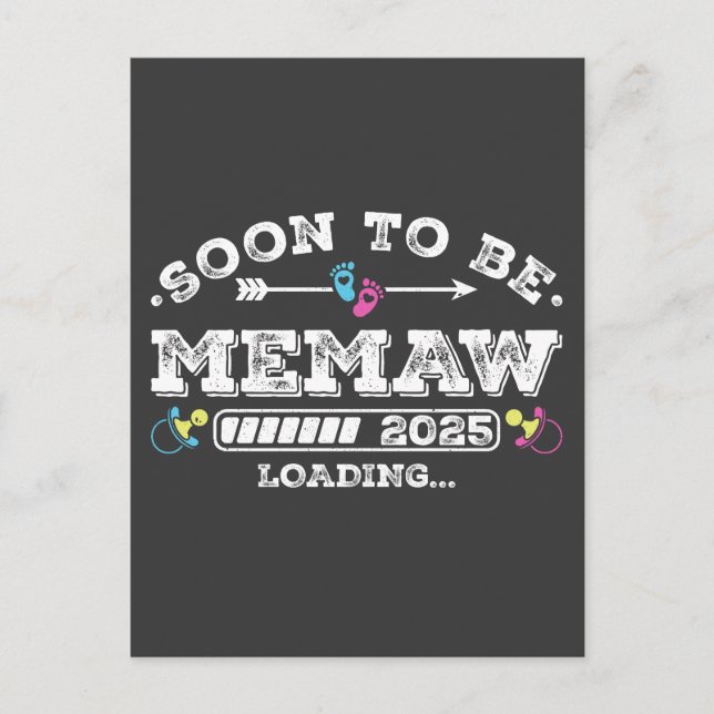 Demnächst noch im Gedächtnis 2025 Postkarte (Vorderseite)