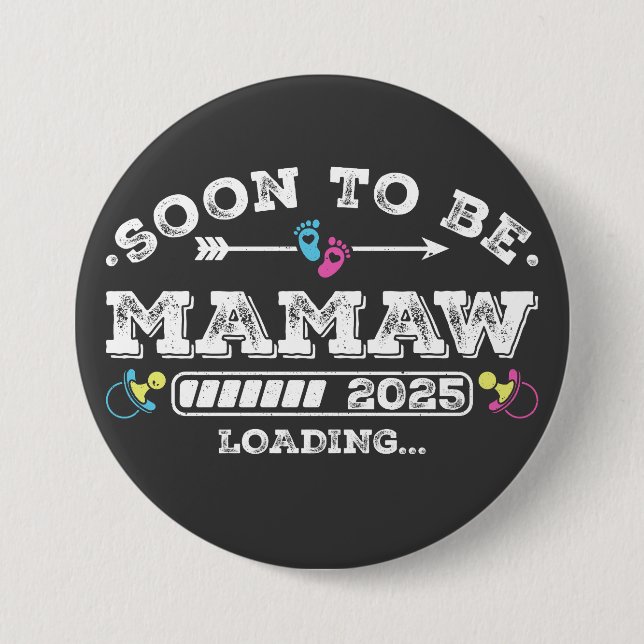 Demnächst wird Mamaw 2025 den Round Button laden (Vorderseite)