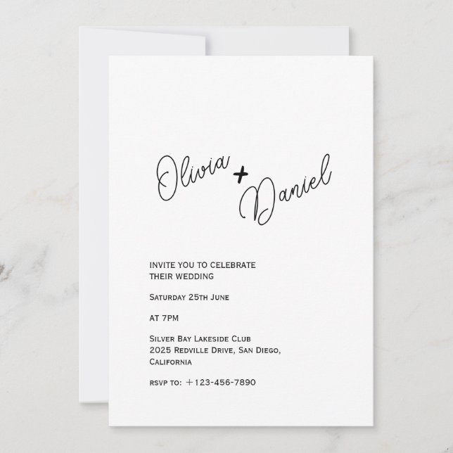 Démo 3 Invitation (Devant)