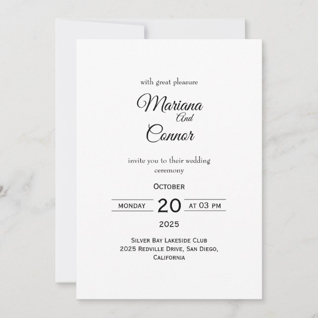 Démo 4 Invitation (Devant)