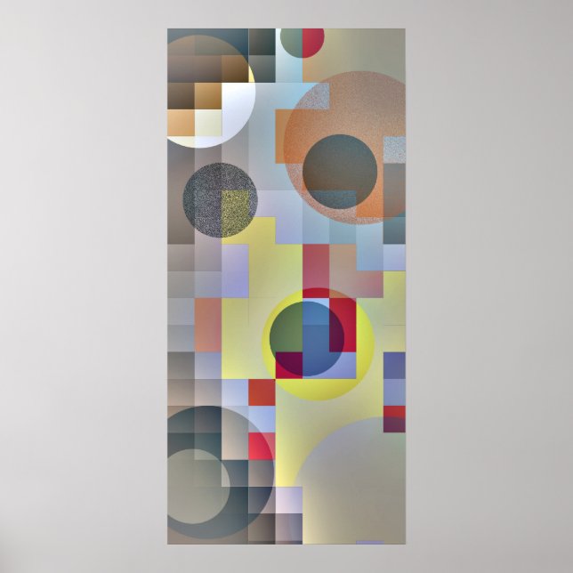 Demo Abstrakt Poster (Vorne)