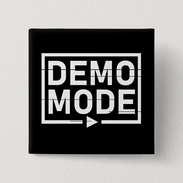 Demo-Modus Audio V2 Button (Vorderseite)