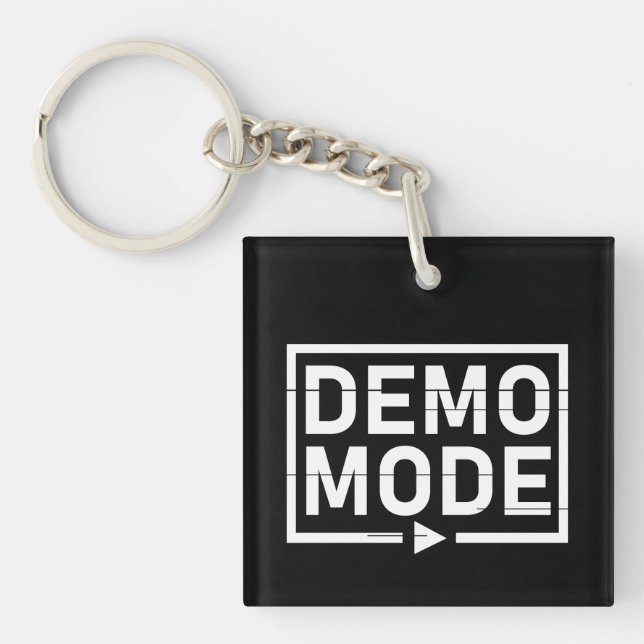 Demo-Modus Audio V2 Schlüsselanhänger (Vorderseite)