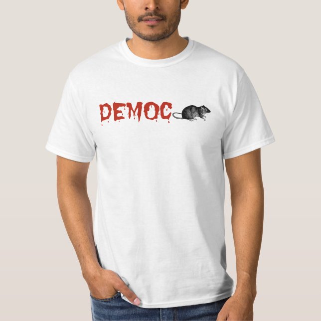 DEMOC RATTEN T-Shirt (Vorderseite)