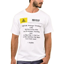 Democracy 101 Free Speech Pro-Schlaf-Zitate