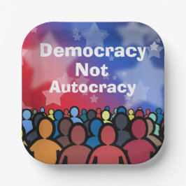 Democracy Not Autocracy Pappteller
