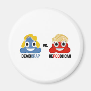 Democrap vs. Repooblican Magnet