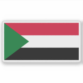 Democratic Republic of Sudan flag (1969–1985) Aufkleber