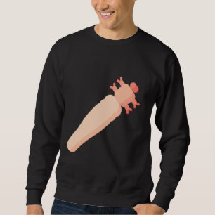 Demodex-Milbe - Kaefer Wissenschaft Geek Biologie Sweatshirt