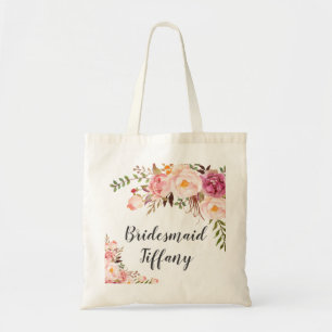 Demoiselle d'honneur l'épousant florale de sac