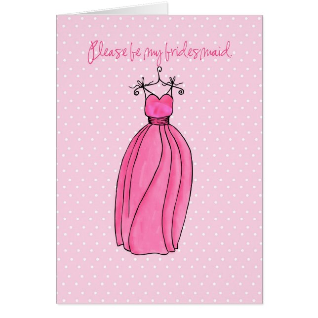 demoiselle d'honneur rose (Devant)