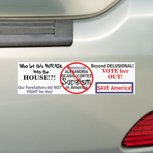 Demokrat Alexandria Ocasio-Cortez Sozialismus Autoaufkleber (Auf Auto)