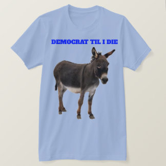 DEMOKRAT BIS ICH T - SHIRT DIE HABE