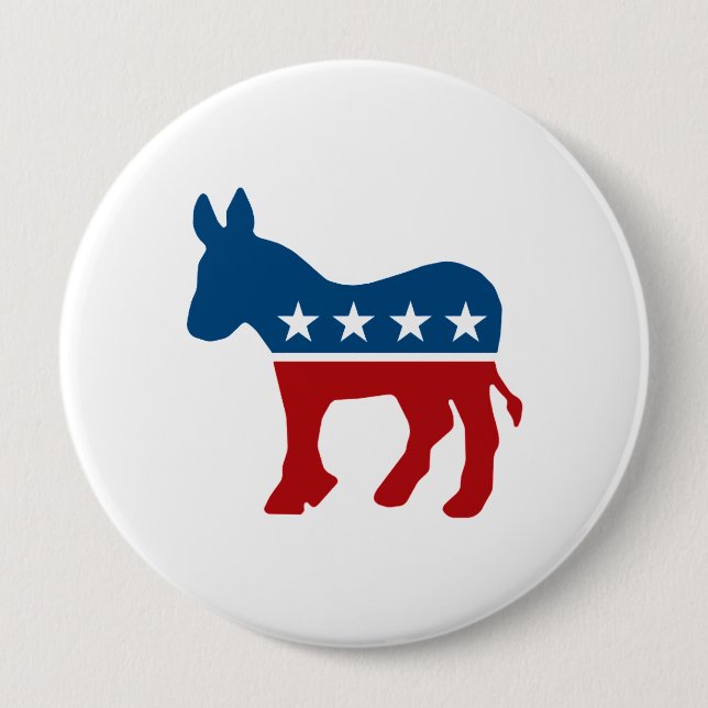 Demokrat Donkey Button (Vorderseite)