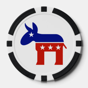 Demokrat Donkey Gifts Pokerchips