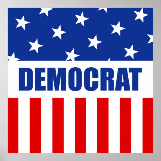 Demokrat Donkey Poster