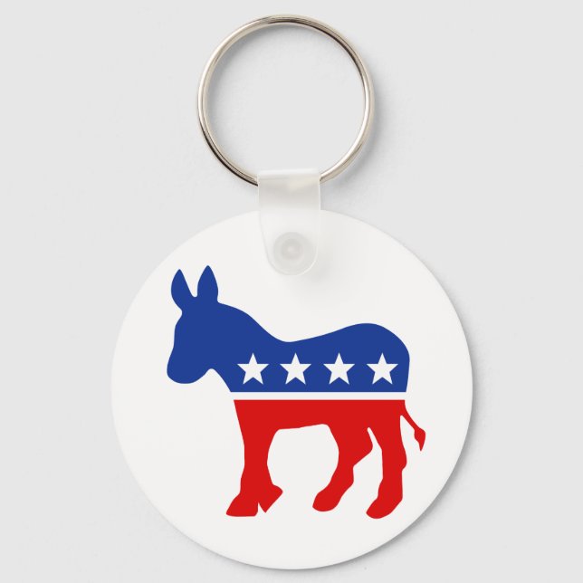 Demokrat Donkey Schlüsselanhänger (Vorderseite)