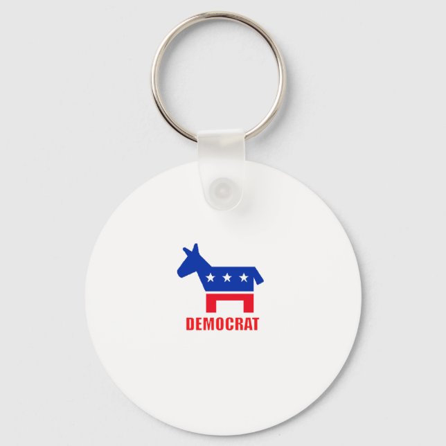 Demokrat Donkey Schlüsselanhänger (Vorderseite)