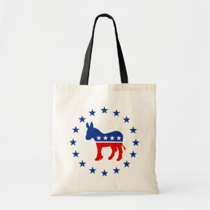 Demokrat Donkey Tote Bag Tragetasche