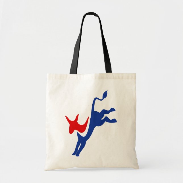 Demokrat-Esel-Taschen-Tasche Tragetasche (Vorne)