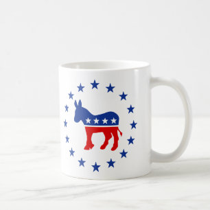 Demokrat-Esel-Tasse Kaffeetasse