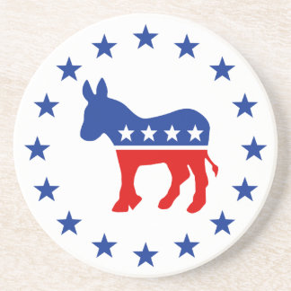 Demokrat-Esel-Untersetzer Getränkeuntersetzer