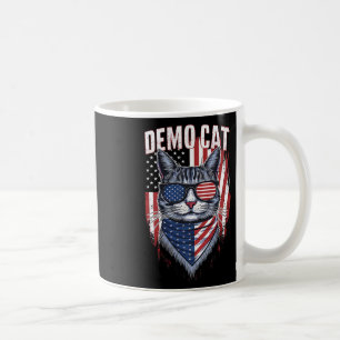 Demokrat Kinderlose Katze Lady Liberal Electi Kaffeetasse