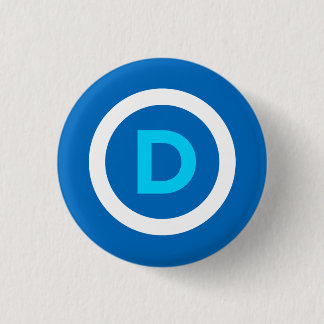 Demokrat-Knopf Button
