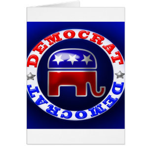 Demokrat-Party-Karte