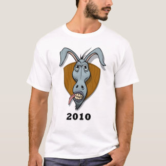 Demokrat-Trophäe-Kopf-T - Shirt