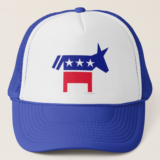 Demokrat Truckerkappe (Vorderseite)