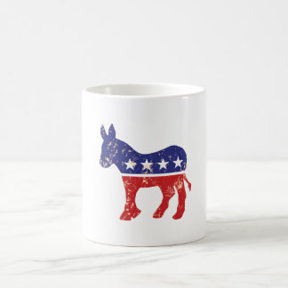 Demokrat ursprünglicher Esel beunruhigtes TAN Kaffeetasse